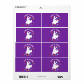 ダンス好き ラベル (フルシート)