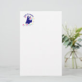 ダンス好き 便箋 (スタンド正面)