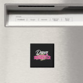 ダンス娘ヒョウ柄 おもしろダンス娘 マグネット (インサイチュ (食洗機))