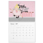 ダンス引用文 カレンダー (2月 2027)