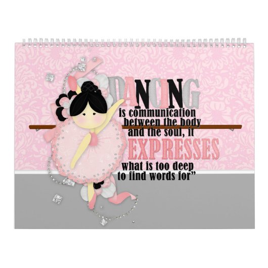 ダンス引用文 カレンダー (カバー)