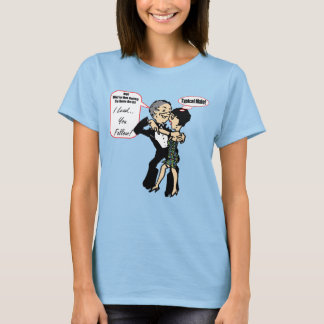 ダンス後を追衣服Tシャツをリード Tシャツ