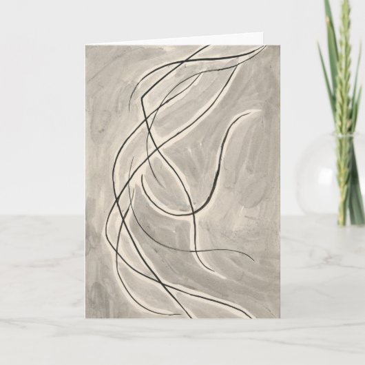 ダンス抽象化 | Abraham Walkowitz カード (正面)