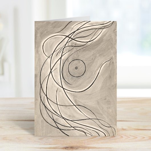 ダンス抽象化 | Abraham Walkowitz カード