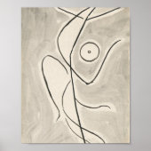 ダンス抽象化 | Abraham Walkowitz ポスター (正面)