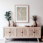 ダンス抽象化 | Abraham Walkowitz ポスター