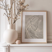 ダンス抽象化 | Abraham Walkowitz ポスター