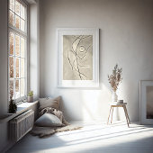 ダンス抽象化 | Abraham Walkowitz ポスター