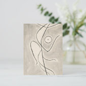 ダンス抽象化 | Abraham Walkowitz ポストカード (スタンド正面)