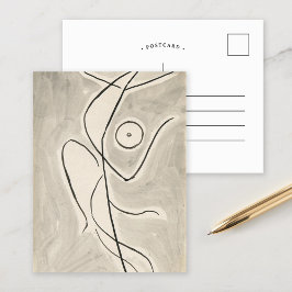 ダンス抽象化 | Abraham Walkowitz ポストカード