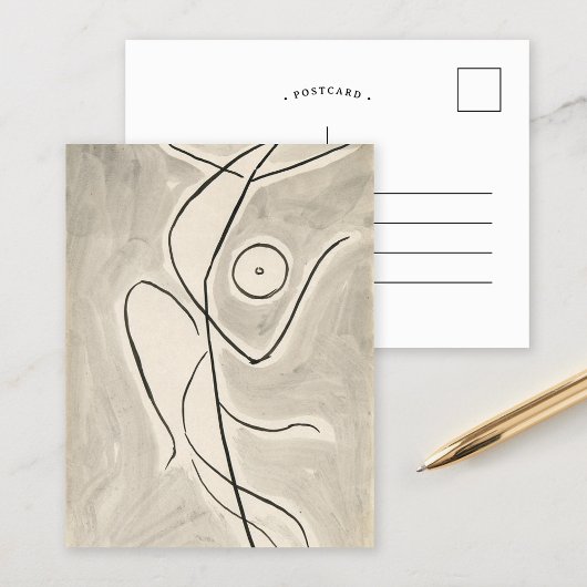 ダンス抽象化 | Abraham Walkowitz ポストカード