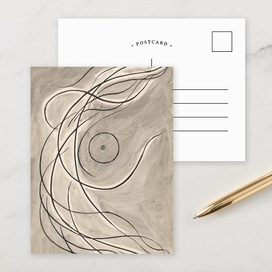 ダンス抽象化 | Abraham Walkowitz ポストカード