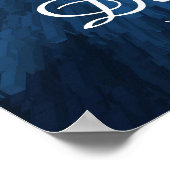 ダンス抽象芸術 ポスター (角)