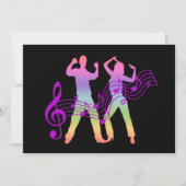 ダンス招待状 招待状 (正面)