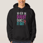 ダンス振付師 ダンス講師 ダンス指導 ダンス教師 パーカ (正面)