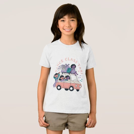 ダンス教室タクシーキッズ トライブレンドＴシャツ (正面全面)