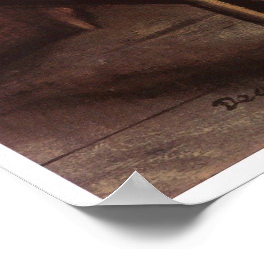 ダンス教室1874 - Edgar Degas ポスター (角)