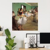 ダンス教室1874 - Edgar Degas ポスター (ホームオフィス)