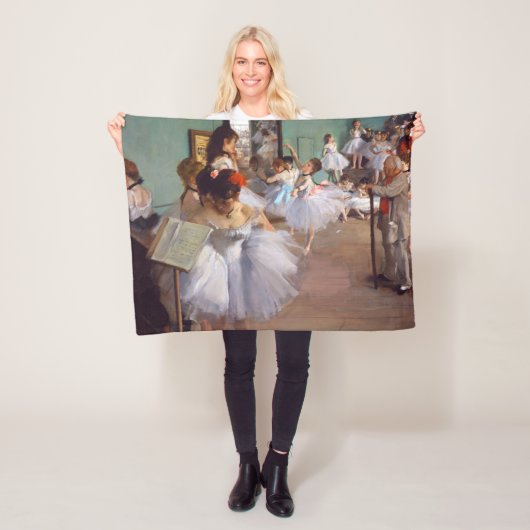 ダンス教室、エドガー・デガ フリースブランケット (インサイチュ)