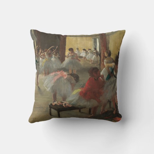 ダンス教室、デガスアート装飾品 クッション (裏面)