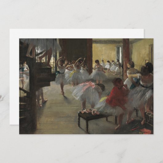 ダンス教室 | Edgar Degas (正面/裏面)