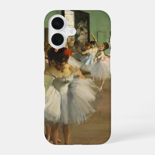 ダンス教室 | Edgar Degas iPhone 16ケース (裏面)