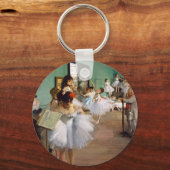 ダンス教室Edgar Degas キーホルダー (正面)