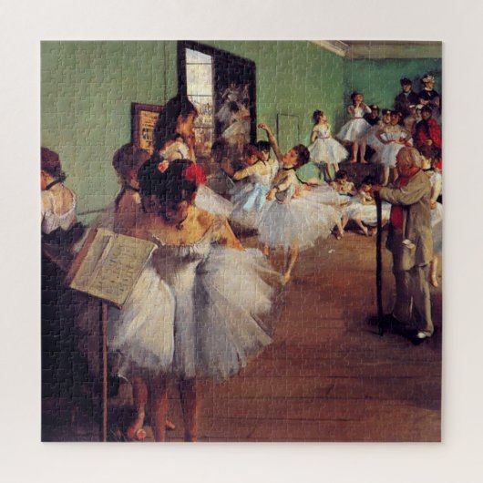 ダンス教室Edgar Degas ジグソーパズル (縦)