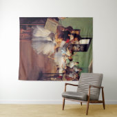 ダンス教室Edgar Degas タペストリー (インサイチュ(横))