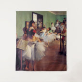 ダンス教室Edgar Degas タペストリー (正面)