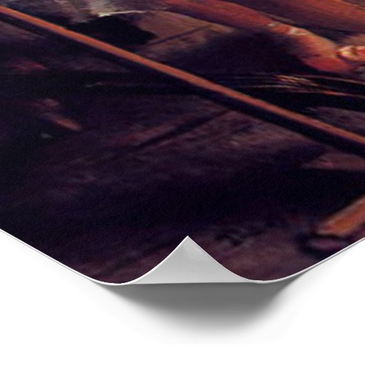 ダンス教室Edgar Degas ポスター (角)