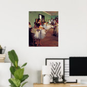 ダンス教室Edgar Degas ポスター (ホームオフィス)