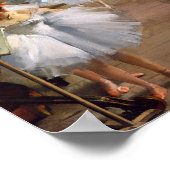 ダンス教室Edgar Degas ポスター (角)