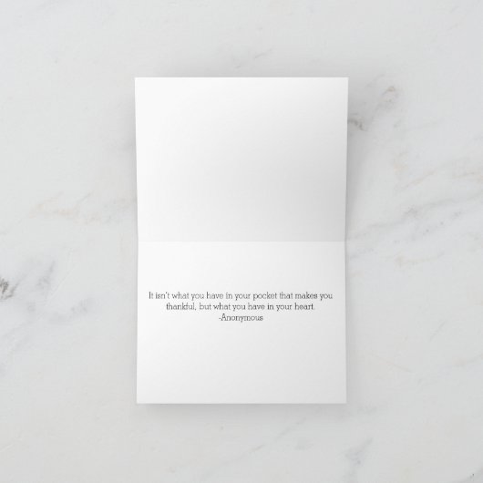 ダンス教師への感謝カード サンキューカード (内部)