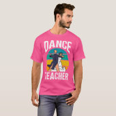 ダンス教師ダンサー指導クラスダンス Tシャツ (正面フル)