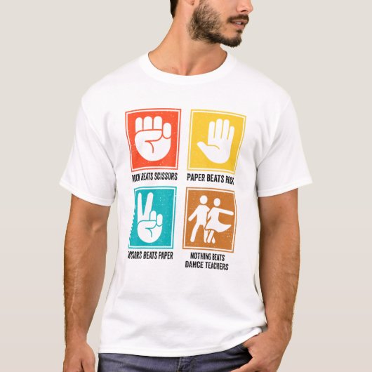 ダンス教師振付指導者に勝るものはない Tシャツ (正面)