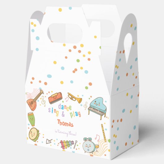 ダンス歌と遊子供の誕生日 フェイバーボックス (オープン)