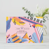 ダンス歌と遊子供の誕生日 招待状 (スタンド正面)