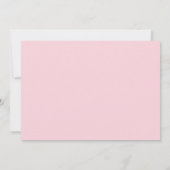 ダンス歌と遊子供の誕生日 招待状 (裏面)