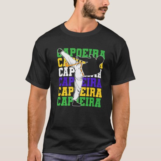 ダンス武術ブラジルカポエイラ Tシャツ (正面)