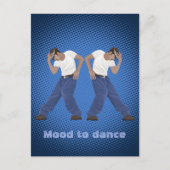 ダンス気分 ポストカード (正面)