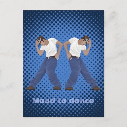 ダンス気分 ポストカード (正面)