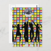 ダンス熱 ポストカード (正面/裏面)