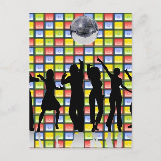 ダンス熱 ポストカード (正面)