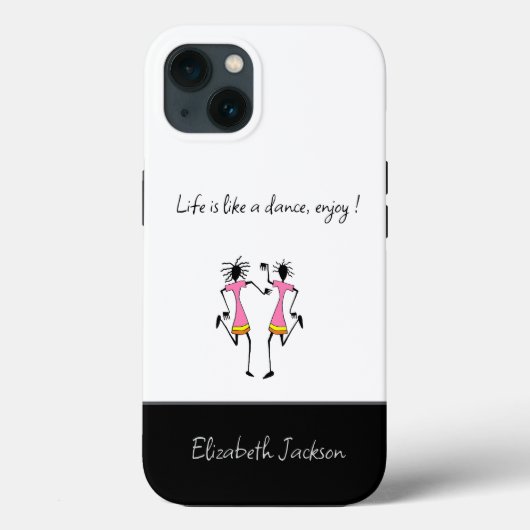 ダンス素晴らしとリズムiPhone / iPadケース Case-Mate iPhoneケース (裏面)