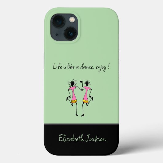 ダンス素晴らしとリズムiPhone / iPadケース Case-Mate iPhoneケース (裏面)