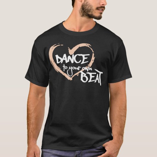ダンス自分のビート Tシャツ (正面)