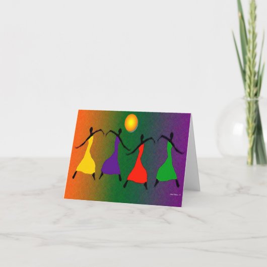 ダンス芸術 カード (正面)
