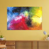 ダンス芸術 キャンバスプリント (インサイチュ (リビング))