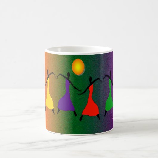 ダンス芸術 コーヒーマグカップ (中央)